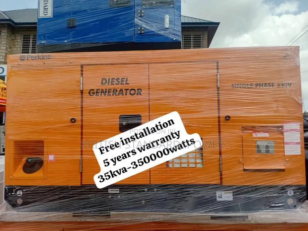 35kva Silent Diesel Genset for Industrial Scale Operations · Photo 1