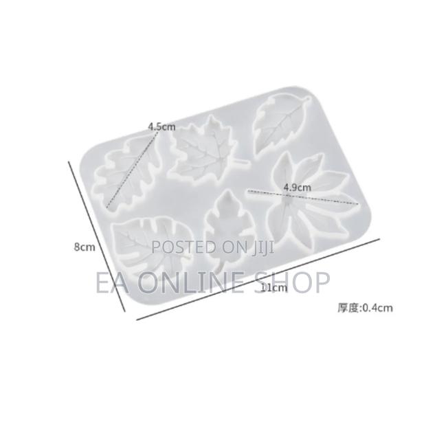 Leaf Flowers Pendent Earring Silicone Molds for Epoxy Resin · Photo 1