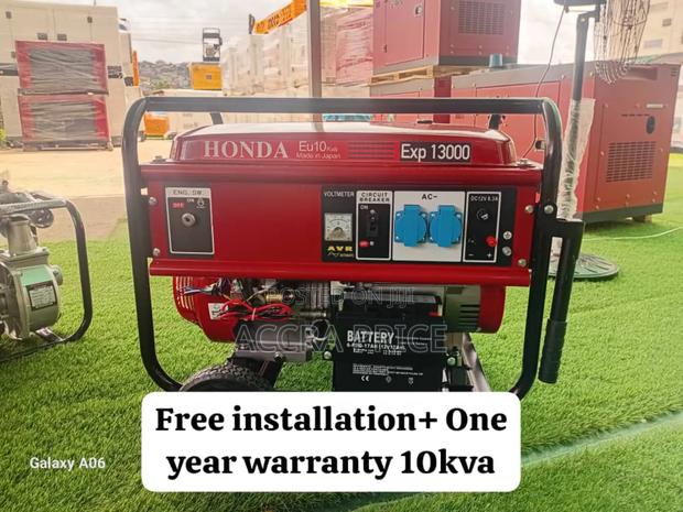 Always Ready Generator 10kva Petrol Honda Japan Made 10kva · Photo 1