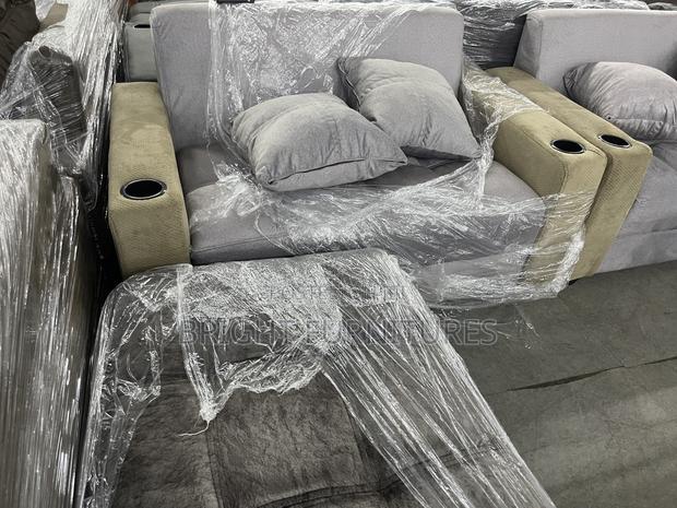 High Quality Fabric L Shape With 2 in 1 Sofa Sets · Photo 5