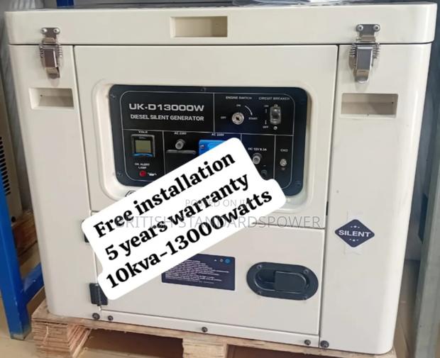 Extra Large Capacity 10kva Silent Diesel Generator Silent · Photo 1