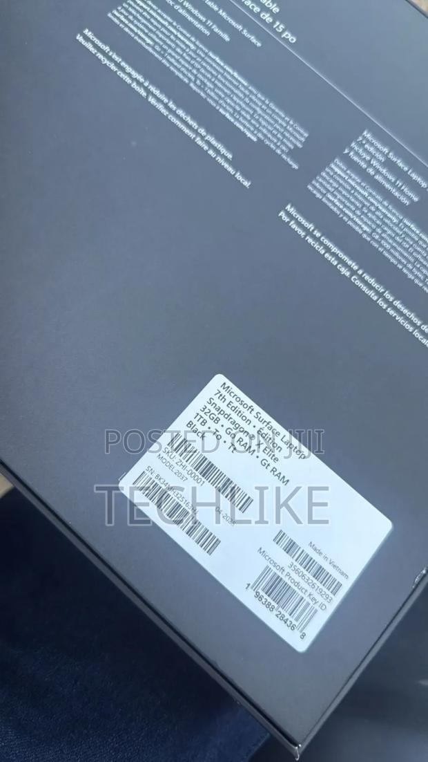 New Microsoft Surface Laptop 7 32GB Qualcomm Snapdragon X Elite SSD 1T · Photo 2