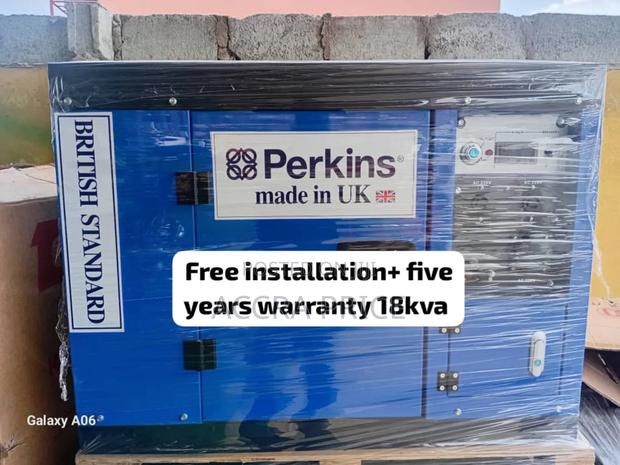 Smooth Power Delivery 18kva Diesel Genset Perkins Genset Uk · Photo 1