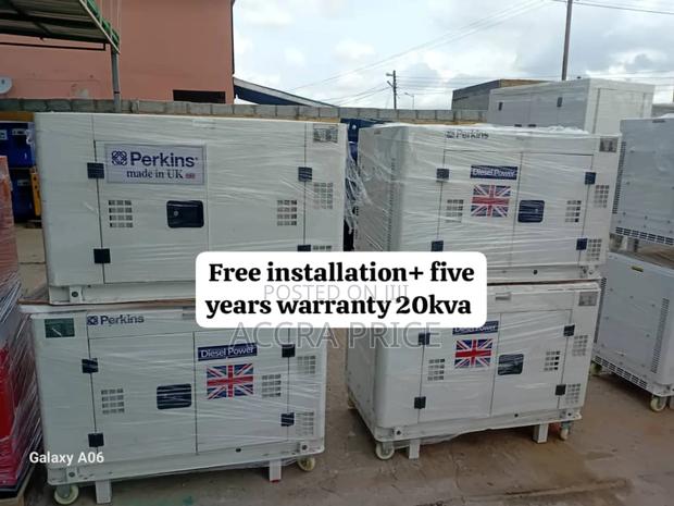 Smooth Power Delivery 20kva Diesel Genset Perkins Genset Uk · Photo 1