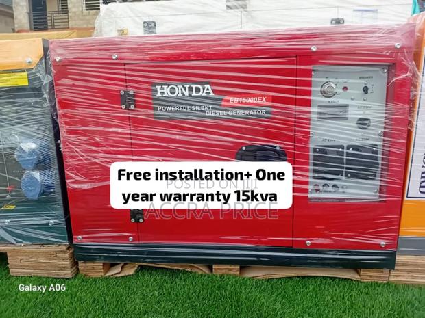 Smooth Power Delivery 15kva Diesel Genset Honda Genset Japan · Photo 1