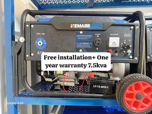 Smooth Power Delivery 7.5kva Genset Kemage Genset Uk · Photo 1