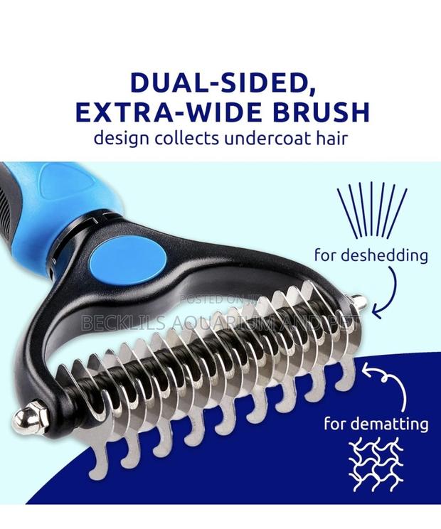 Dual Sided Extra Large Pet Comb · Photo 1