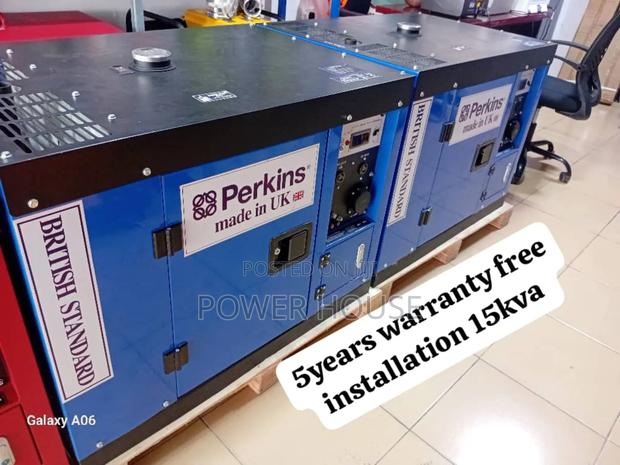 Legacy Forge Perkins Diesel 15kva 16500watts 15kva 16500watt · Photo 1