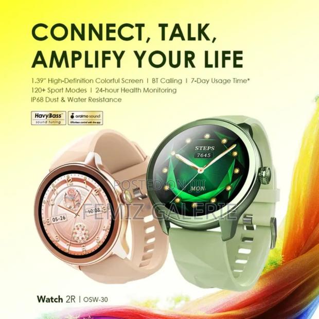 Oraimo Watch 2r 1.39" TFT Ip68 Smart Watch · Photo 2