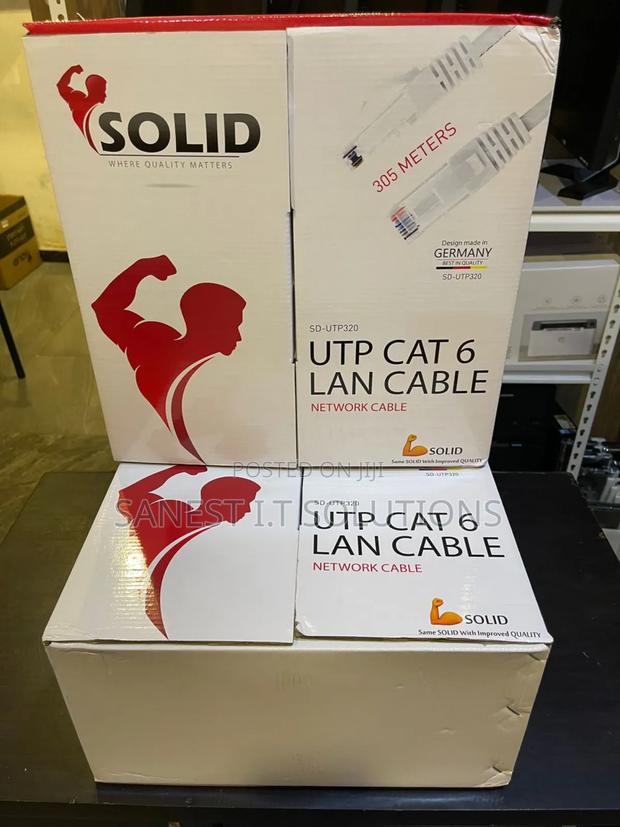 Cat6 Utp Indoor Cable 305m Solid · Photo 1
