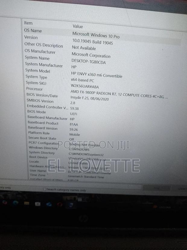 Laptop HP Envy X360 8GB AMD SSD 1T · Photo 2