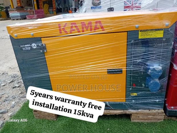 Omega Core Kama Diesel Generator 15kva Diesel 15kva 16500wat · Photo 1