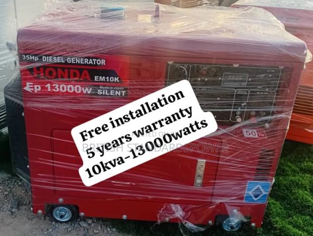 10kva Honda Booster Capability Diesel Generator 10kva · Photo 1