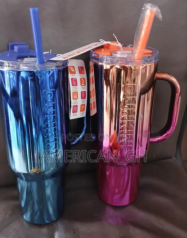Dunkin Stainless Tumbler, Hot/Cold Beverages, 40oz · Photo 2