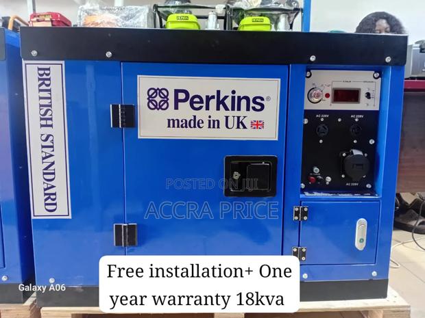 Power on Demand 18kva Perkins Gen Diesel Perkins Generator · Photo 1