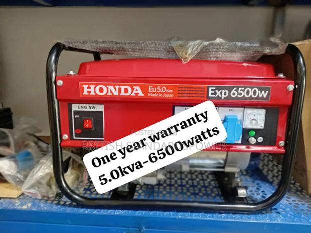 Dependable Honda Power 5.0kva Petrol Genset Honda · Photo 1