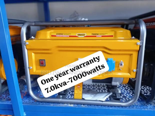 High Grade 7.0kva Petrol Generator · Photo 1