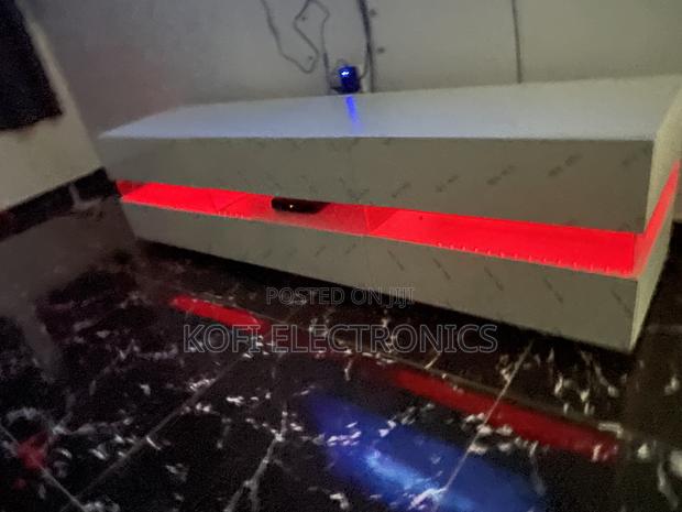 A Perfect Addition to Room~Tv Stand in White W/ Led Lighting · Photo 1