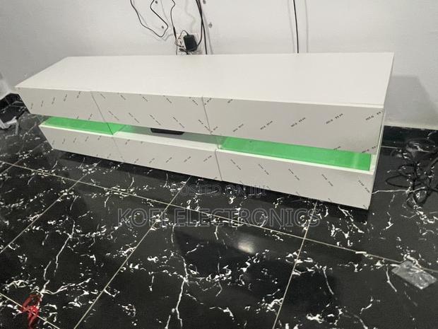 A Perfect Addition to Room~Tv Stand in White W/ Led Lighting · Photo 2