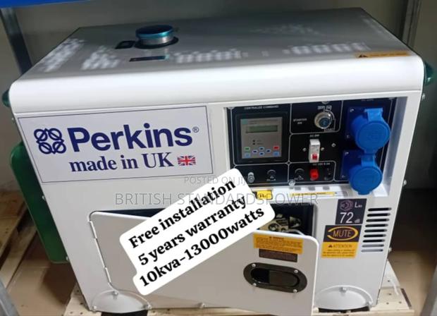 Perkins 10kva Large Output Diesel Generator Perkins · Photo 1