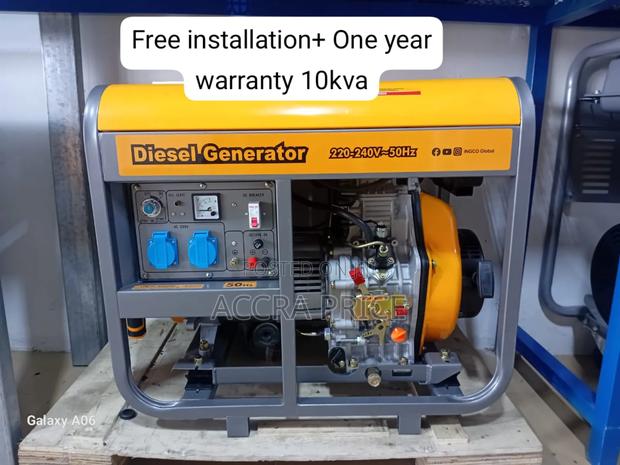 Powering Progress 10kva Ingco Diesel 10kva Genset 13kw · Photo 1