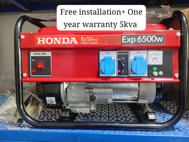 Powering Progress 5kva Honda Petrol 5kva Genset 6.5kw · Photo 1