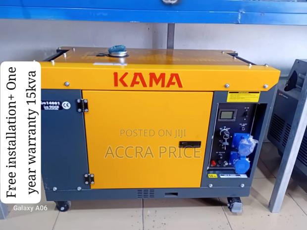 Efficient Energy Power 15kw Diesel Kama Generator 15kw · Photo 1