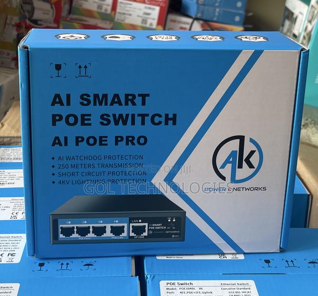 4port Smart Poe Switch Ai Poe Pro Ak Original Poe104dl · Photo 2