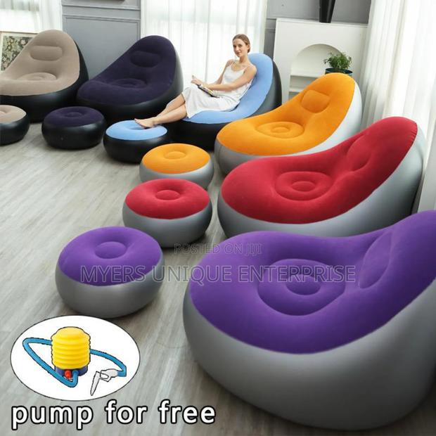 Inflated Sofa With Free Electric Pump · Photo 1