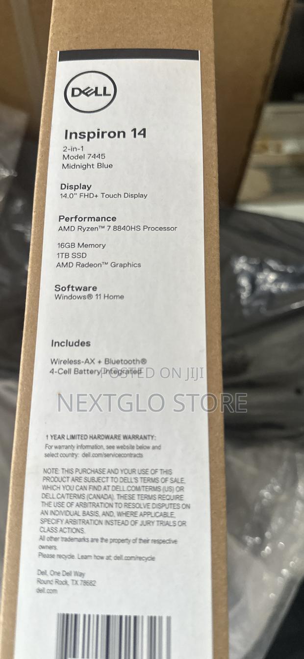 New Laptop Dell Inspiron 14 7447 16GB AMD Ryzen 7 SSD 1T · Photo 3