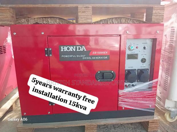 Honda Remote Activation 15kva Silent Diesel Genset 15kva · Photo 1