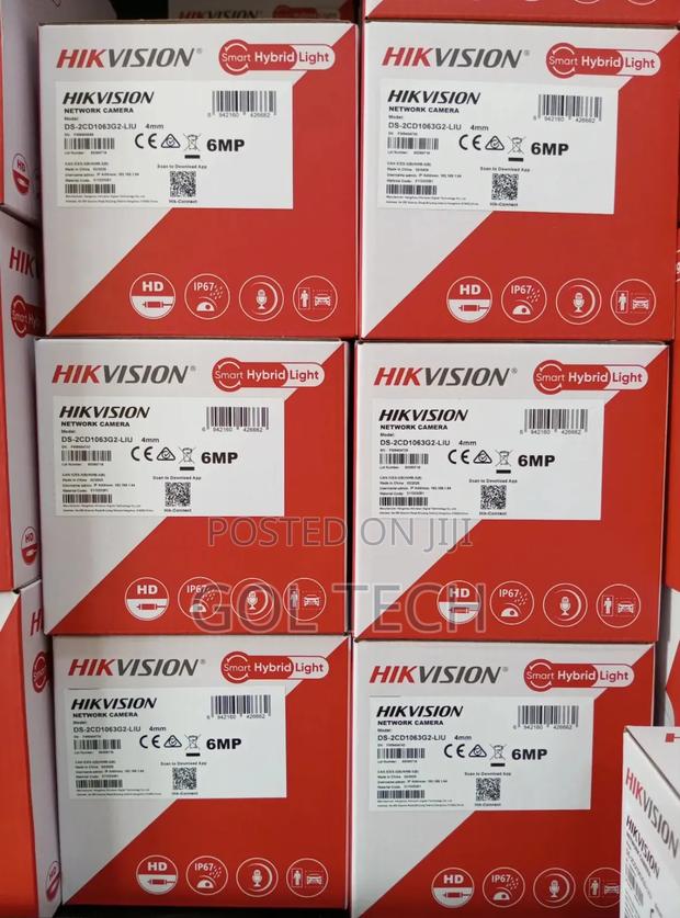 Hikvision 6mp Ip Camera With Audio Ds-2cd1063g2-Liu Bullet · Photo 2
