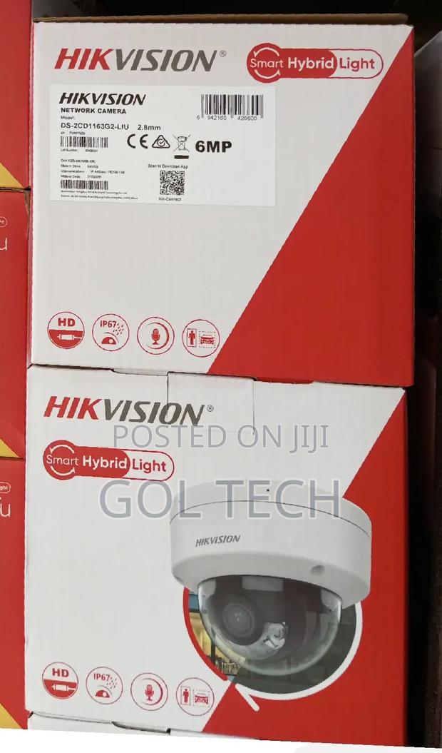 Hikvision 6 Mp Ip Camera Dome Ds-2cd1163g2-Liu · Photo 2