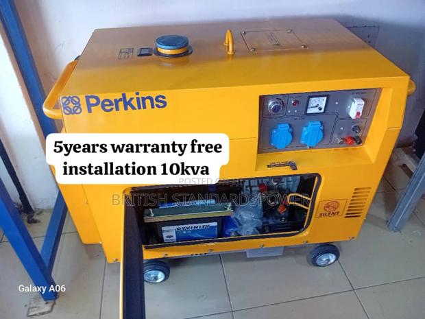 10kva Silent Diesel Generator With Mechanical Production · Photo 1