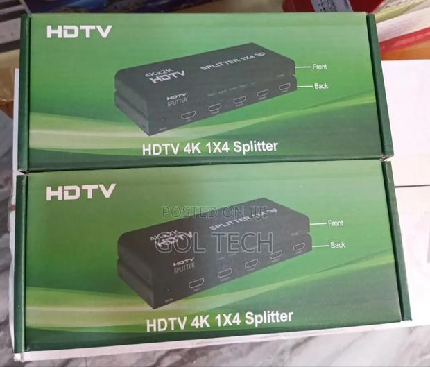 4port Hdmi Splitter 1x4 Splitter 3d · Photo 1