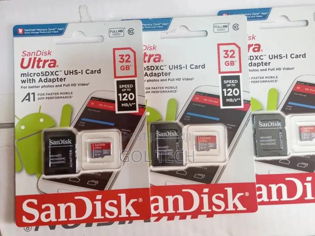 32gb Micro Sd Card for Phone or Camera High Speed Sandisk · Photo 2