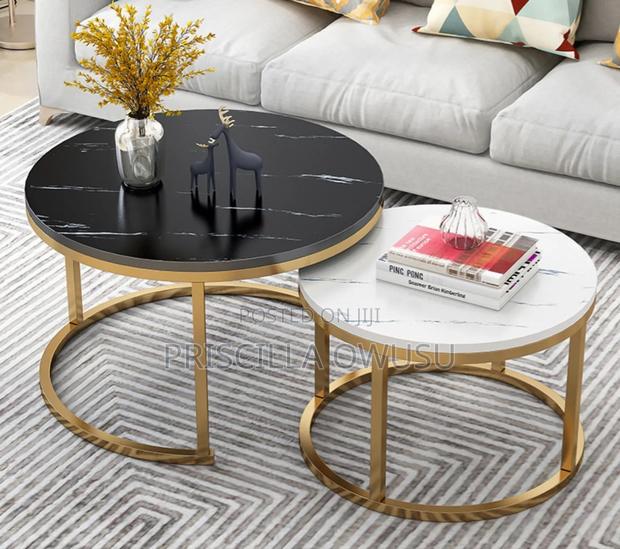 Marble Center Table Coffee Table (2 Set) · Photo 8