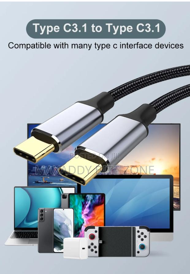 1 Meter Typec to C Thunderbolt3 Extend Video Data Cable · Photo 2