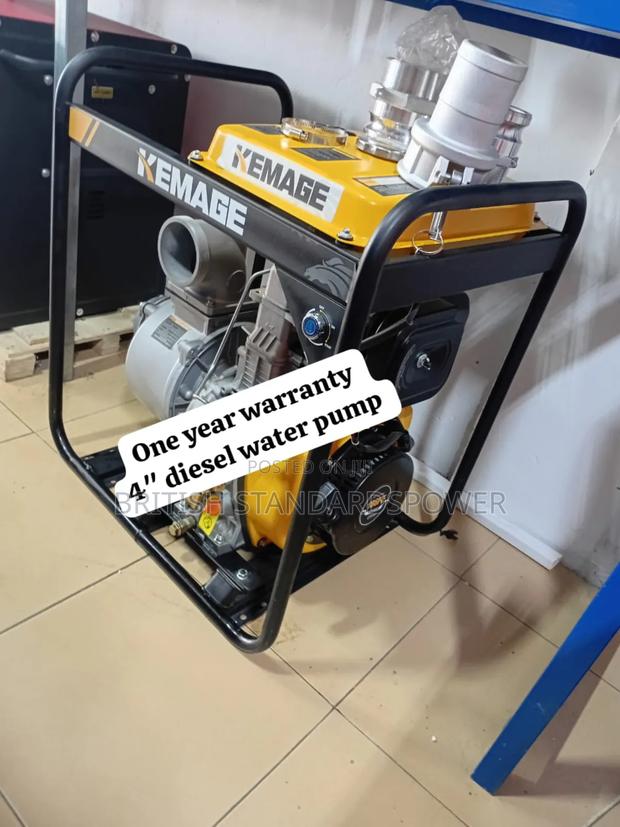 Kemage 4 Inches Efficient Diesel Water Pump Kemage · Photo 1