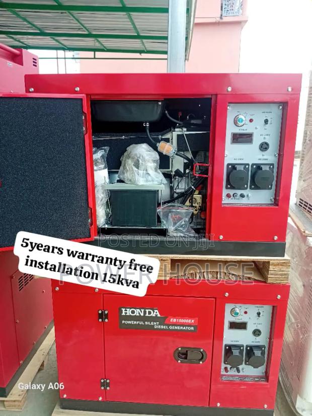 Quantum Relay Diesel Generator Honda 15kva 16500watts · Photo 1