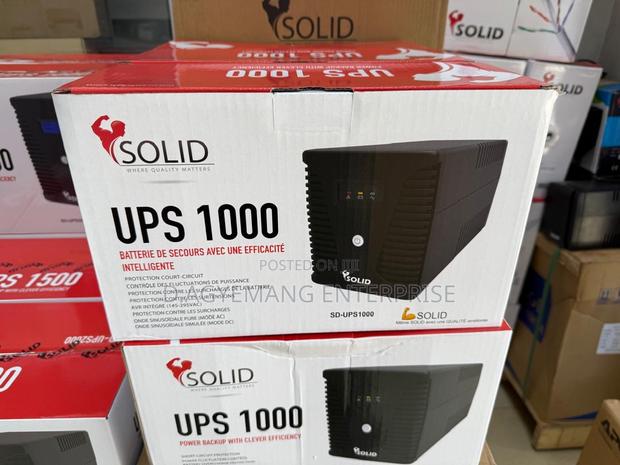 Solid Uninterrupted Power Supplly Ups 1000va · Photo 1