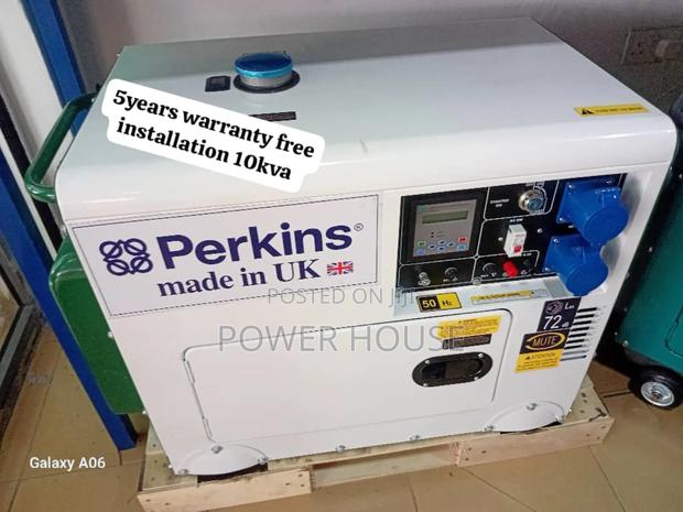 Radiant Zone Perkins Generator 10kv 13000watts 10kv 13000wat · Photo 1