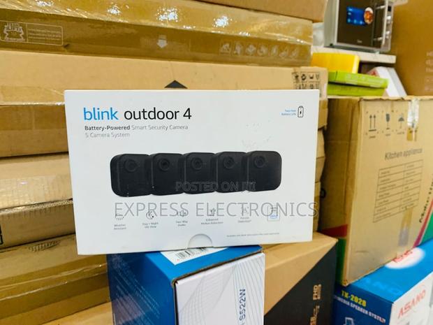 Available Now at Store Blink Outdoor 4 Cam. · Photo 1