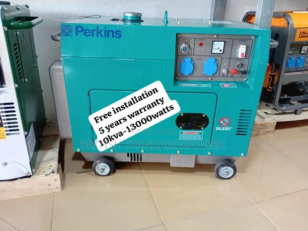 Natural Air Flow Engine 10kv Silent Diesel Genset 10kva · Photo 1