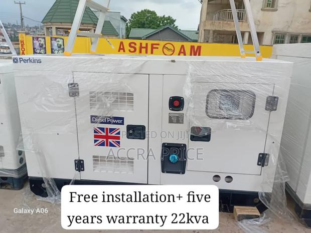 Powergrid Solution Silent 22kva Perkins Diesel Gen Silent · Photo 1