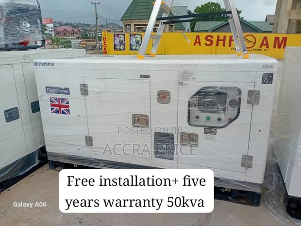Powergrid Solution Silent 50kva Perkins Diesel Gen Silent · Photo 1