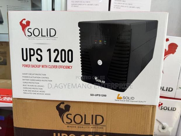 Solid Ups 1200va ( Universal Output ) 1.2 Kva · Photo 1