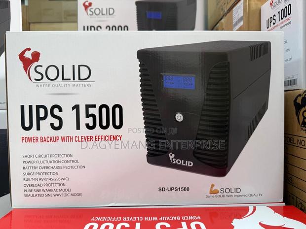 Solid Ups 1500va ( Universal Output ) 1.5 Kva · Photo 1