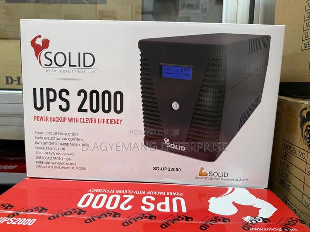 Solid Ups 2000va ( Universal Output ) 2 Kva · Photo 1