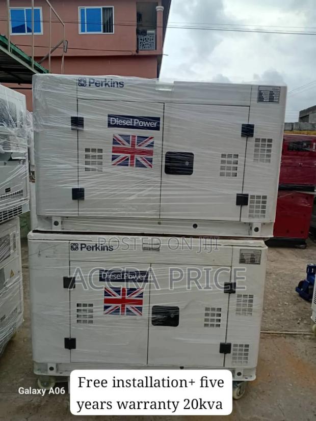 Powergrid Solution Silent 20kva Perkins Diesel Gen Silent · Photo 1